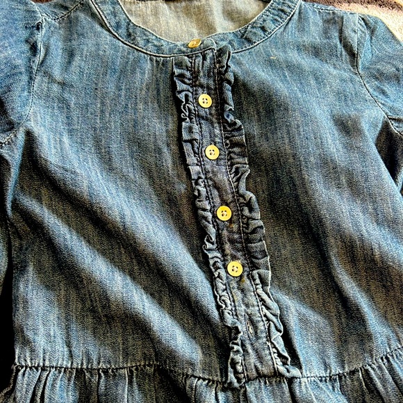 GAP Long Sleeve Denim Dress - Picture 5 of 5